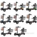 Scooter de silla de ruedas eléctrica de movilidad plegable de precio barato